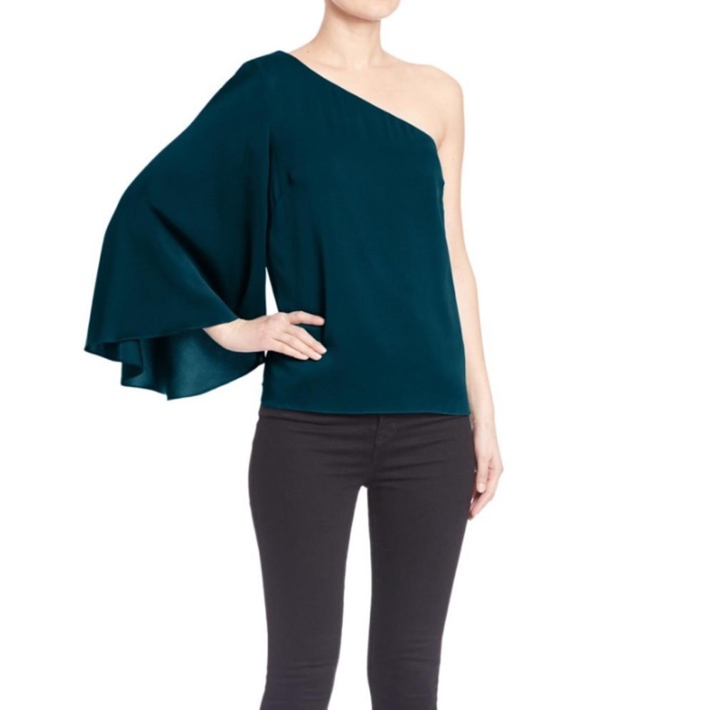 MILLY One Shoulder Tori Top